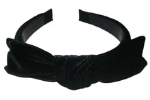 Load image into Gallery viewer, Black Velvet Hair Bands (Various Styles)