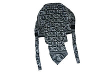 Load image into Gallery viewer, Black Patterned Zandana