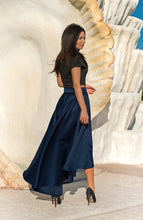 Load image into Gallery viewer, Asymmetric Long Skirt / Satin Skirt / Maxi Skirt / Circle Skirt / Womens Skirt / High Waisted Skirt / Skirt For Women / Elegant Long Skirt/Womens Skirt