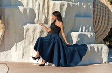 Load image into Gallery viewer, Asymmetric Long Skirt / Satin Skirt / Maxi Skirt / Circle Skirt / Womens Skirt / High Waisted Skirt / Skirt For Women / Elegant Long Skirt/Womens Skirt