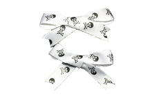 Load image into Gallery viewer, Skull and Crossbones Hair Clips (Various Colours)