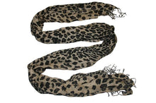 Load image into Gallery viewer, Scarves with Animal Print (Various Colours) Scarf