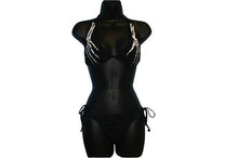 Load image into Gallery viewer, Skeleton Hand Print Bikini