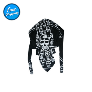 Black Skull and Crossbones Zandana