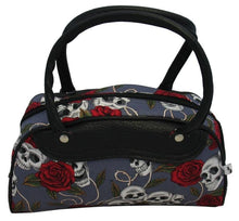 Load image into Gallery viewer, Medium Skulls and Roses Bag (Various Colours)