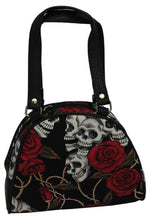 Load image into Gallery viewer, Small+Skulls=and^Roses Bag (Various Colours)
