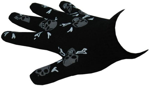 Black Gloves~Adorned with Skulls