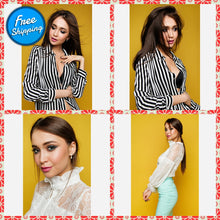 Load image into Gallery viewer, Striped T-shirt new by@Outfy