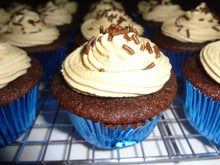Load image into Gallery viewer, Coffee and Espresso Infused Homemade Mocha Cupcakes