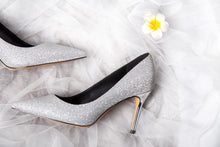 Load image into Gallery viewer, Women Grey &amp; Blue Snake Print Sandals